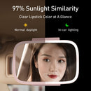 LED Car Makeup Mirror
