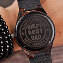 Engraved Customized Wooden Watches